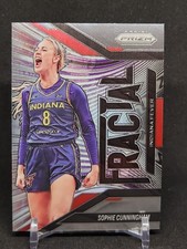 2025 Panini Prizm WNBA #8 Sophie Cunningham - Fractal - Indiana Fever