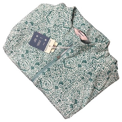 Tommy Bahama Everyday Active Womens Large Zip Up Jacket Floral Print UPF 50 NWT