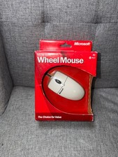 Microsoft Wheel Mouse Optical PS/2 New In Box
