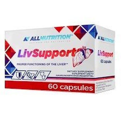 AllNutrition LivSupport Proper Functioning of the Liver 60 Caps. 30 Doses - Image 2
