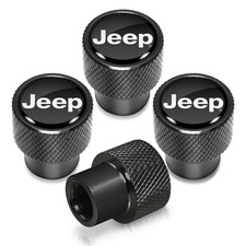 Jeep In Black On Black Aluminum Tire Valve Stem Caps Jeep In Black On Black Aluminum Tire Valve Stem Caps