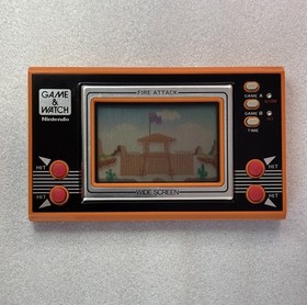 Game & Watch Fire Attack, screen in , Nintendo