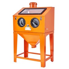 90 Gallon Sandblasting Cabinet With 1.8 Gallon Dust Collection System40-120psi