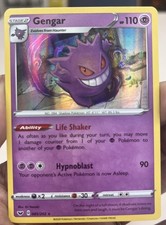 Pokémon Card TCG Gengar  Holo Foil Rare Card 85/202 Sword & Shield 2020 on eBay