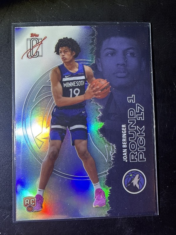 2025-26 Topps Signature Class Joan Beringer #113 Chrome Refractor RC