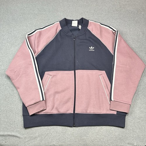 Chaqueta de Pista Adidas Para Hombre Extra Grande Adidas Originales Adicolor Clásicos - Imagen 2 de 8