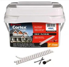 FastenMaster Collated Cortex Hidden Fastening System AZEK Trim- 2" Screws/Plugs