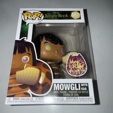 Funko POP! Disney El libro de la selva Mowgli con Kaa #987 exclusivo