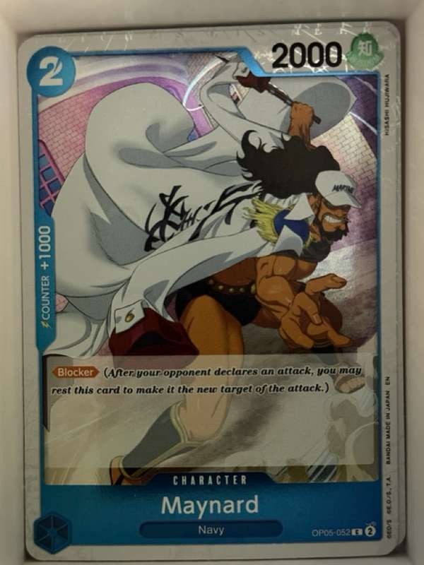 Premium Booster -The Best- Vol. 2 #OP05-052 Maynard (Pirate Foil) Near Mint