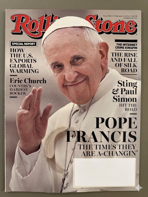 📰 Rolling Stone Feb 13 2014 Issue 1202 Pope Francis Cover Magazine