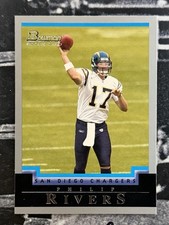 Phillip Rivers - 2003 Bowman Rookie Card - #113 - (RC). rookie card picture
