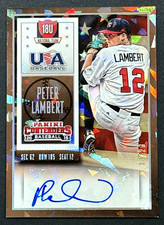 2015 PANINI CONTENDERS AUTO PETER LAMBERT SIGNED AUTOGRAPH ROOKIE CARD RC /23. rookie card picture