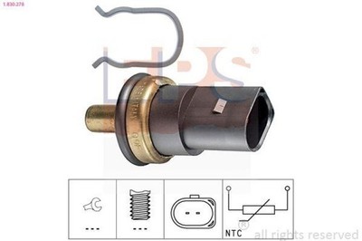 EPS Sensor Kühlmitteltemperatur Temperatursensor Made in Italy - OE Equivalent