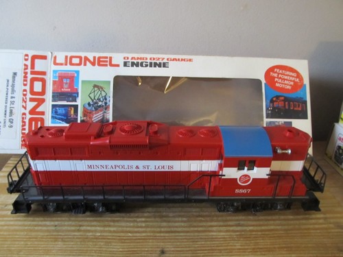 Motor diésel sin motor Lionel 6-8867 Minneapolis & St. Louis GP9 CALIBRE 0/027 | Zustand: New