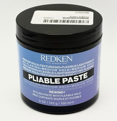 Redken Pliable Paste 5 oz Medium Hold Texturizing Hair Paste