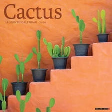 Cactus 2026 12" x 12" Wall Calendar (free shipping)