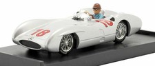 F1 MERCEDES BENZ W196C #18 J.M. Fangio Campione del Mondo 1954 1/43 BRUMM