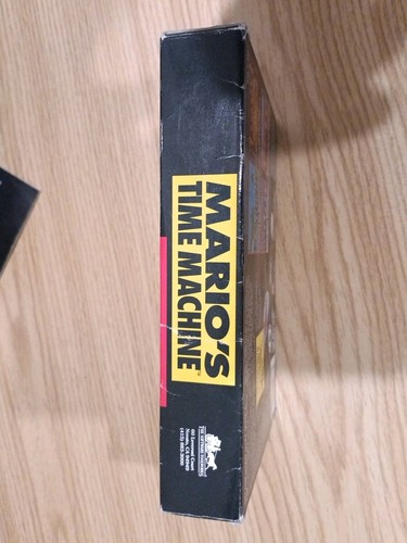 Mario's Time Machine (Super Nintendo SNES, 1993) with Original and Manual  - Picture 10 of 15