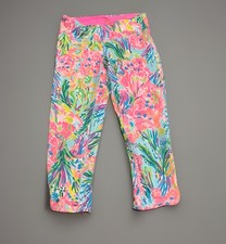 Lilly Pulitzer Luxletic Gumbo Limbo Weekender Knit High Rise Crop Leggings XS