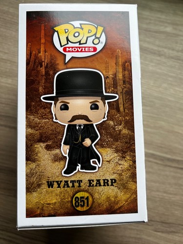 Funko Pop Tombstone Complete Set of 4 2019 Doc Holiday Wyatt Virgil Morgan Earp - Picture 12 of 12