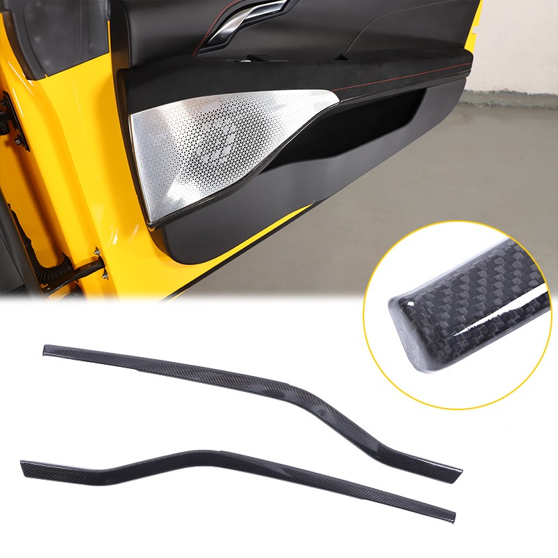 Real Carbon Fiber Inner door Panel Trim Strip For Lotus EMIRA 2023-2025