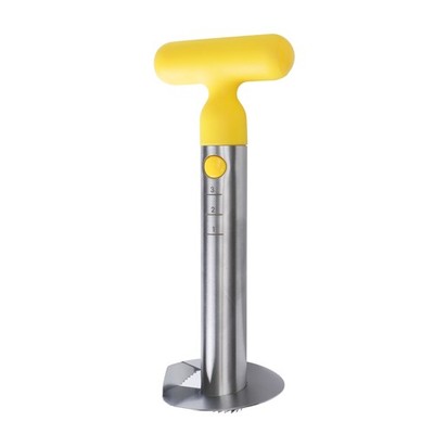 10'' Pineapple Corer, Ergonomic Handle Stainless Steel Pineapple Slicer Peeler