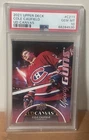 Cole Caufield RC 2021 Upper Deck Young Guns Canvas PSA 10 C211. MR 50 Goals MVP