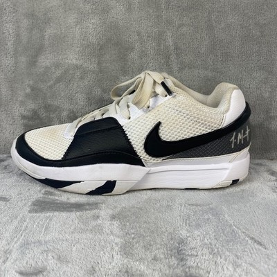 Nike Ja 1 Scratch 2.0 Mens Sz 6.5 Black White Basketball Sneakers FQ4796-101