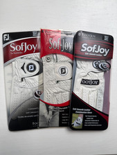 3 NEW FOOTJOY SOFJOY GOLF GLOVES - MEN'S SMALL WORN ON YOUR RH
