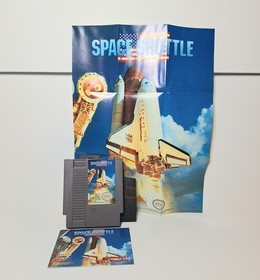 Space Shuttle Project Nintendo NES Entertainment System 1991 Game Manual  Poster