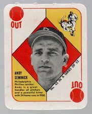 1951 Topps Red Backs, U-PICK which 1 you want