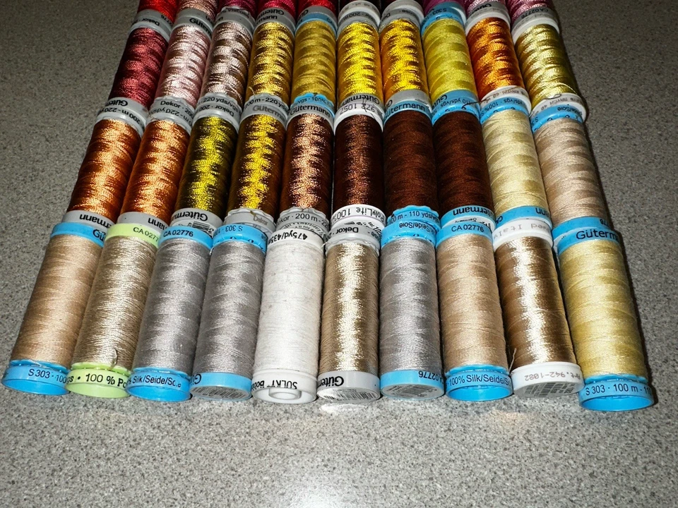 70 Spool Lot Of Gutermann And Sulky Embroidery Thread - Image 3 of 4