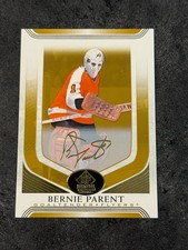2020-21 UD SP SIGNATURE EDITION BERNIE PARENT #308 GOLD PARALLEL SP