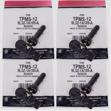 4PCS Genuine Motorcraft TIRE PRESSURE MONITORING SENSOR OEM TPMS-12 9L3Z-1A189-A