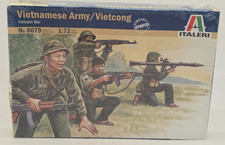 Italeri Vietnamese Army/Vietcong Figure Set 6079 Model Kit New  Sealed 1:72