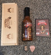 Gringo Bandito Private Reserve 2015 Signed By Dexter Holland + Pine Box/Picks!