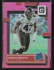 Arnold Ebiketie 2022 Donruss Optic #261 Pink Atlanta Falcons