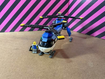 LEGO Creator 31049 Doppelrotor-Hubschrauber | 3-in1 Set | Seilwinde & Flugzeug 