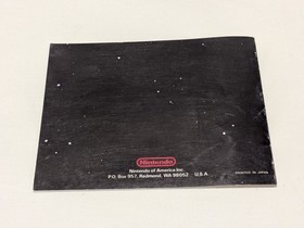 Vintage Excitebike Instruction Manual Only Nintendo NES, 1985
