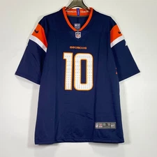 Bo Nix #10 Embroidered Jersey, Dark Blue, Brand New, Sizes S/M/L/XL/2XL/3XL/4XL
