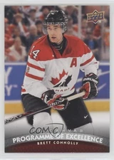 2011-12 Upper Deck Canvas Program of Excellence Brett Connolly #C257 Rookie RC