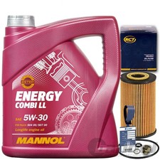 ÖLFILTER+MANNOL 5W30 ÖL für HYUNDAI i20 30 35 40 KIA CEED SOUL VENGA PRO CEED