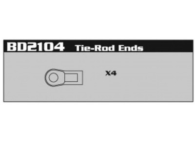 AMEWI BD2104 Tie-Rod Ends / 007-BD2104
