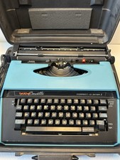 Vintage Brother Cassette Correct-O-Riter I electric portable typewriter working thumbnail