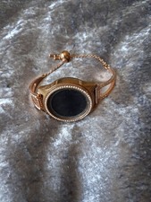 Ladies Samsung Smart Watch rose gold metal