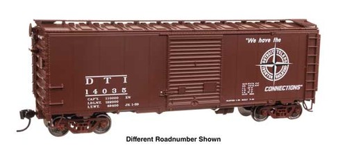 Coche de carga soldado Walthers Mainline 910-45209 escala HO 40' ACF RTR DT&I #14043 | Zustand: New