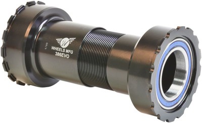 Wheels Manufacturing 386EVO BB ABEC-3 Bearings, For 24mm () Cranks