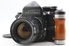 Exc 5 w/ Grip Pentax 6x7 67 TTL Medium Film Camera Takumar 75mm f4.5 JAPAN