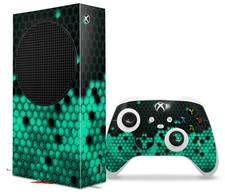Skin Wrap for XBOX Series S Console Controller HEX Seafoan Green