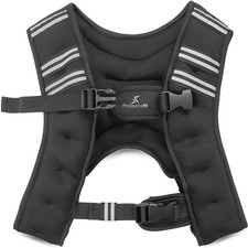 Exercise Weighted Training Vest - Black
